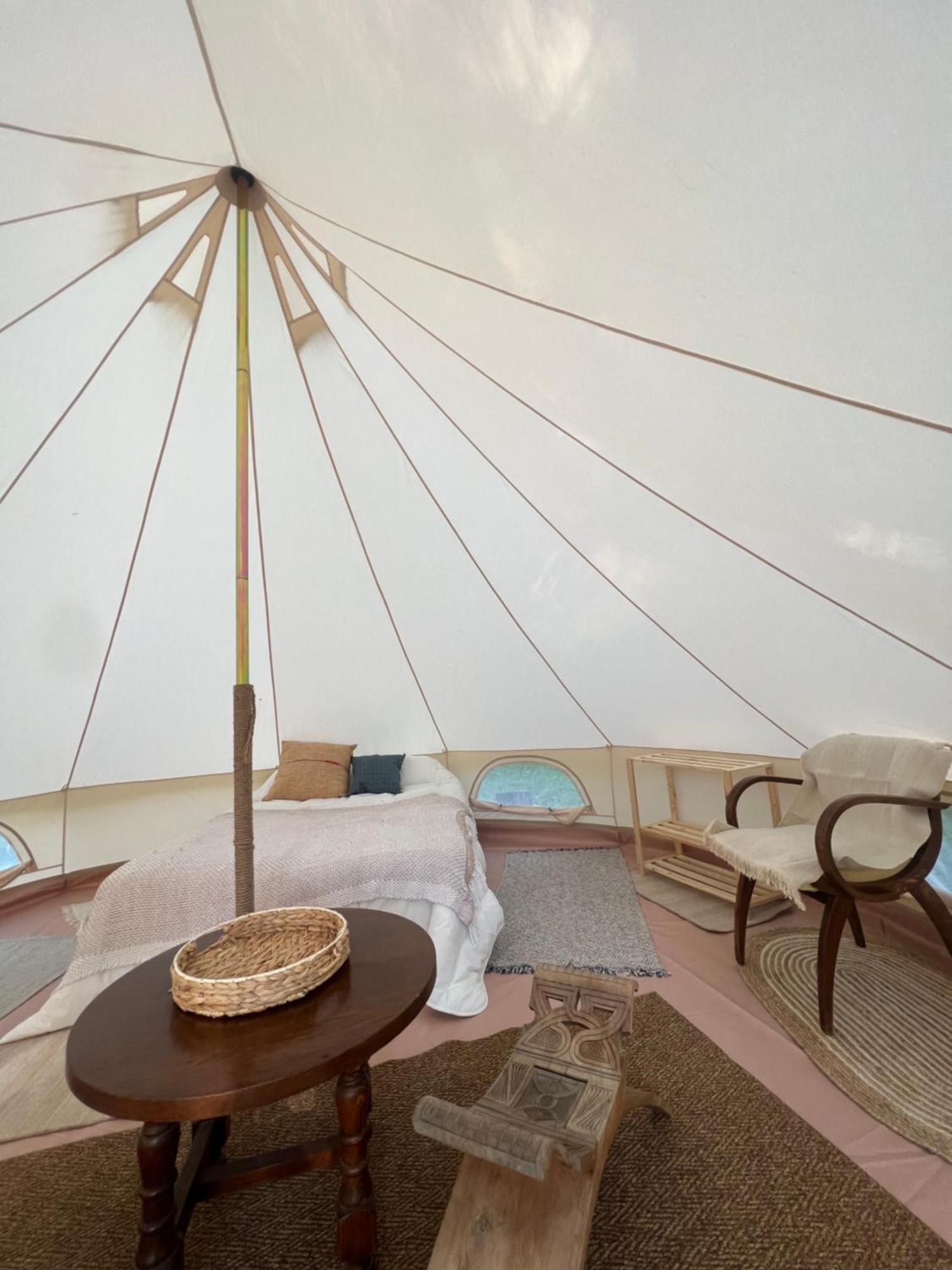 Tente Lodge En Pleine Nature Sumene Экстерьер фото