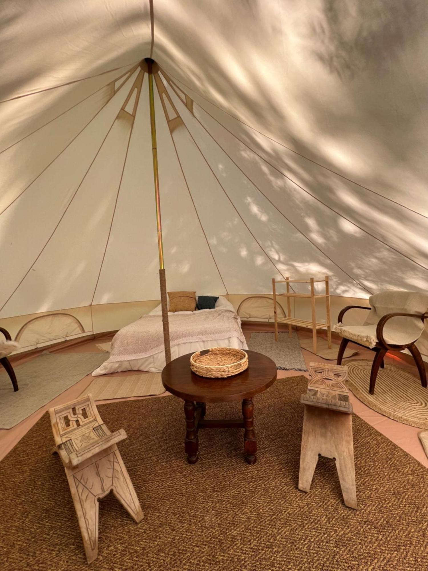 Tente Lodge En Pleine Nature Sumene Экстерьер фото
