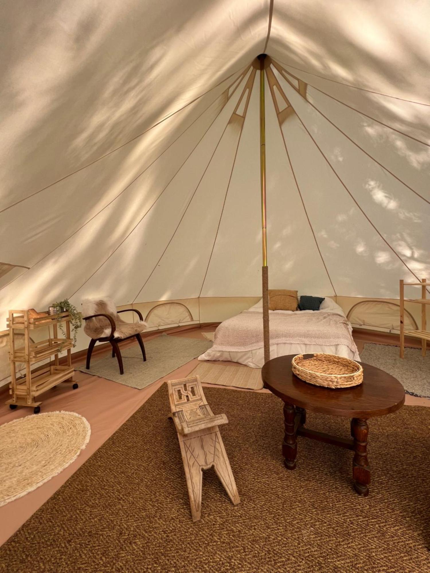 Tente Lodge En Pleine Nature Sumene Экстерьер фото
