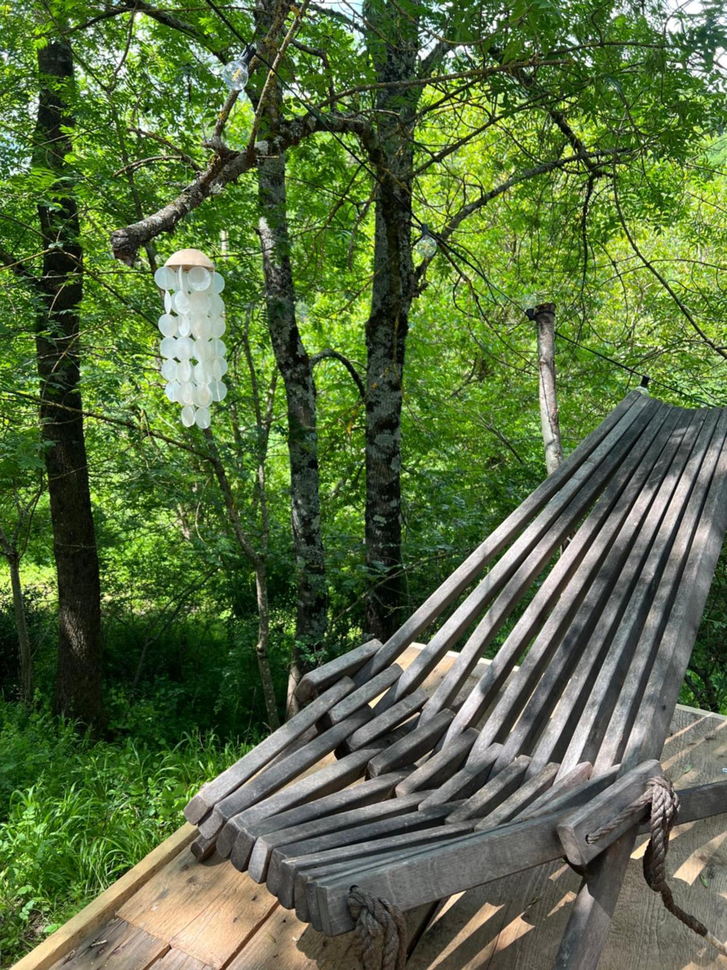 Tente Lodge En Pleine Nature Sumene Экстерьер фото